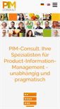 Mobile Screenshot of pim-consult.com